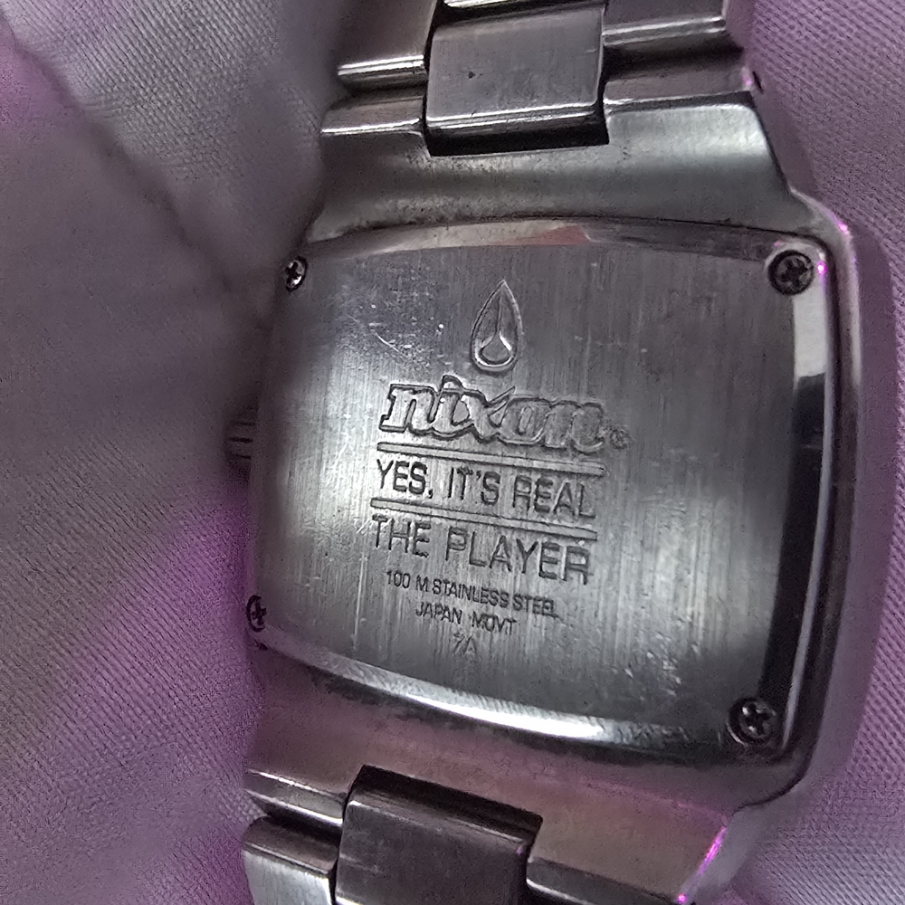 Nixon Silver Watch with Mother Of Pearl Face - Picture 2 of 2